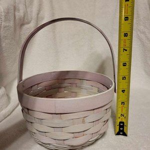 Easter Basket / Plastic Eggs / Bunny Tracks